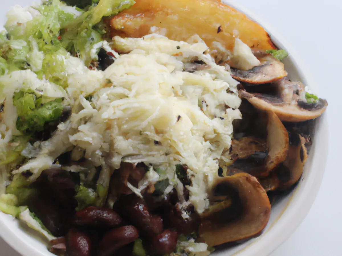 Regular Mushroom and Potatoes Latin Bowl Regular Mushroom and Potatoes Latin Bowl
