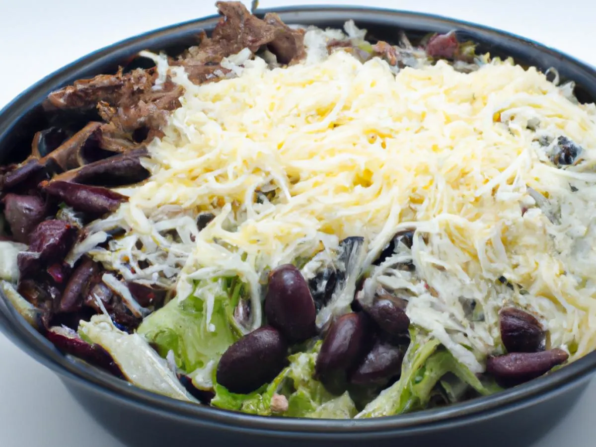 Hearty Shredded Brisket Latin Bowl Hearty Shredded Brisket Latin Bowl