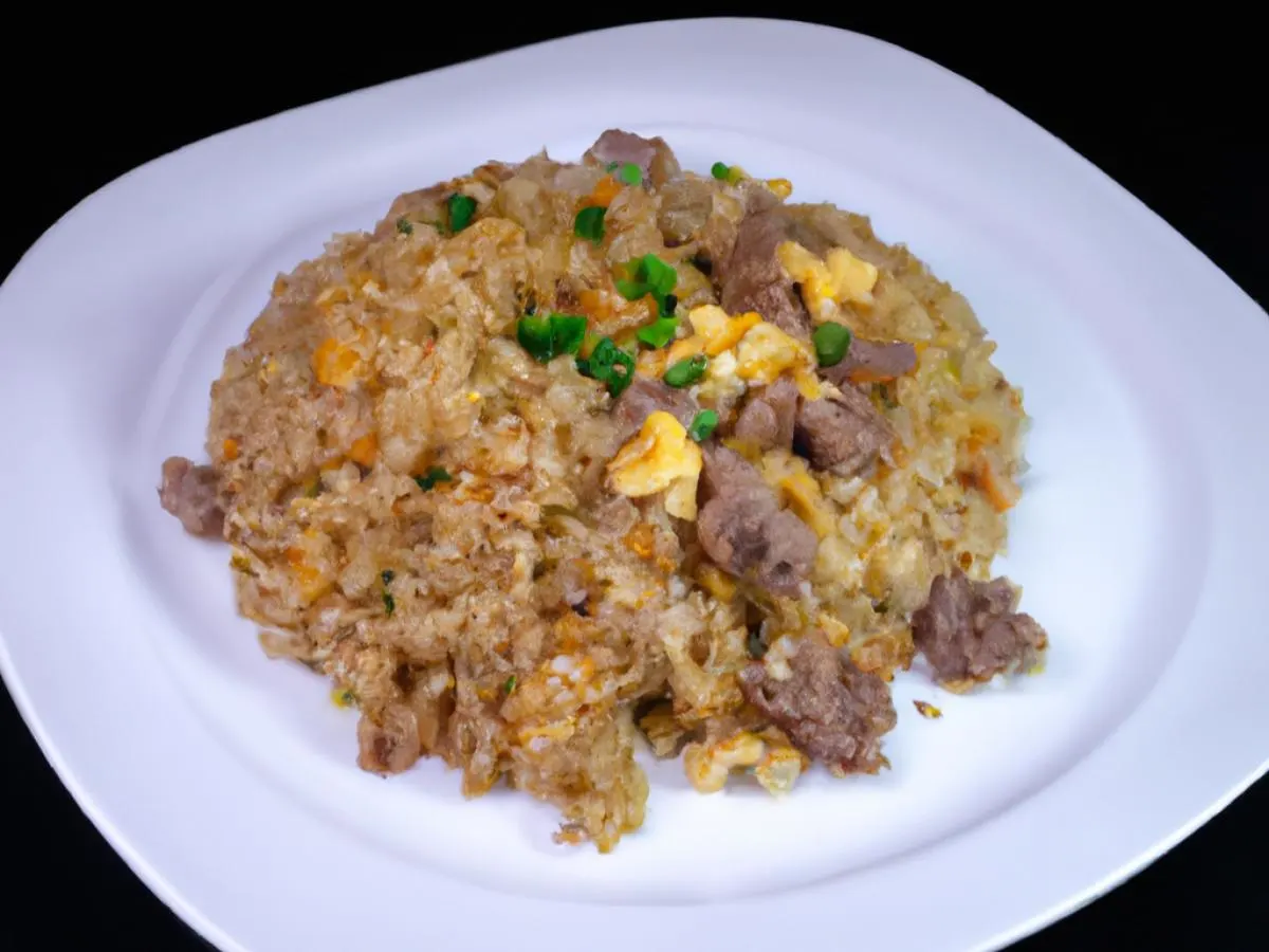 Thai Fried Rice with Beef [21 oz]