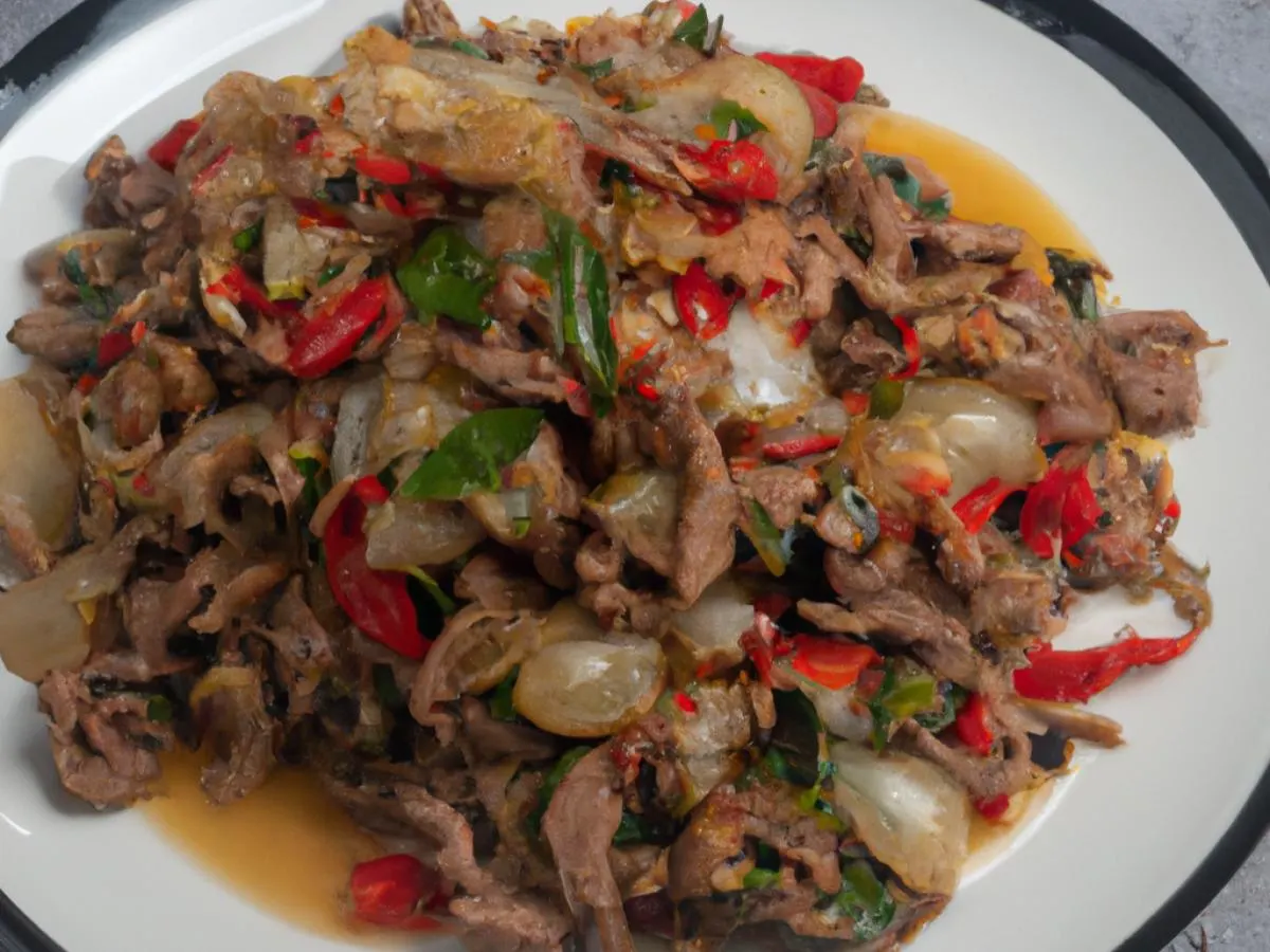 Beef Basil Stir Fry Beef Basil Stir Fry