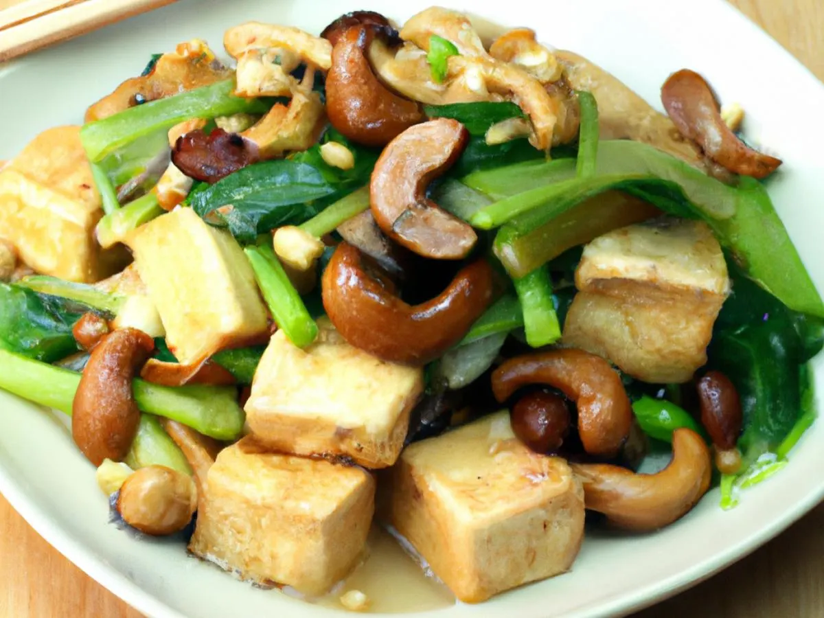 Tofu / Veggie Cashew Delight Tofu / Veggie Cashew Delight