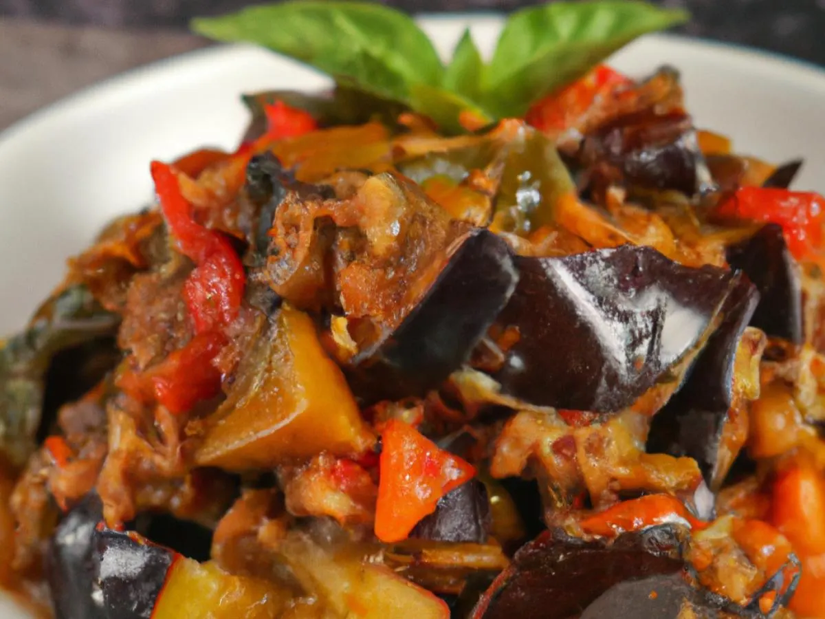 Beef Eggplant with Thai Basil Beef Eggplant with Thai Basil
