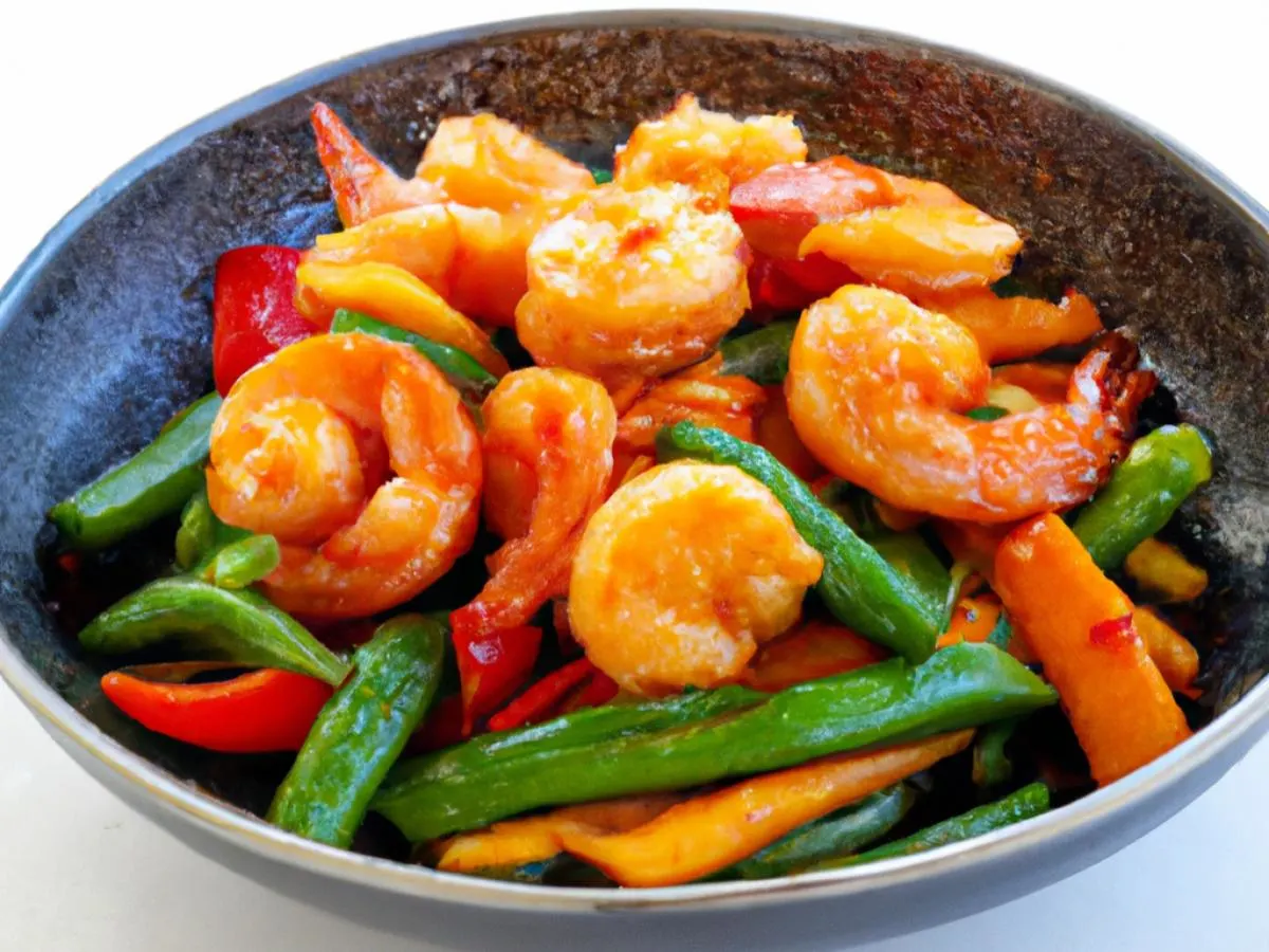 Shrimp Pad Prik King Shrimp Pad Prik King