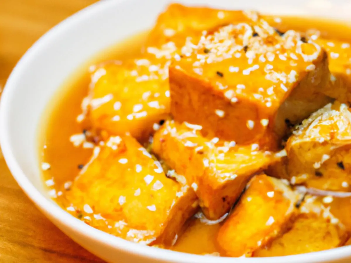 Tofu Thai Orange Stir Fry Tofu Thai Orange Stir Fry