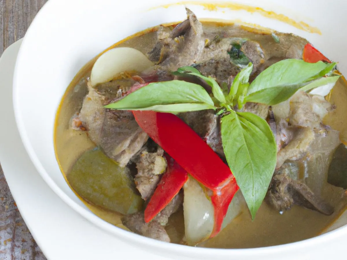 Beef Green Curry Beef Green Curry