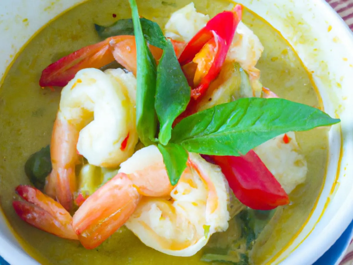 Shrimp Green Curry Shrimp Green Curry