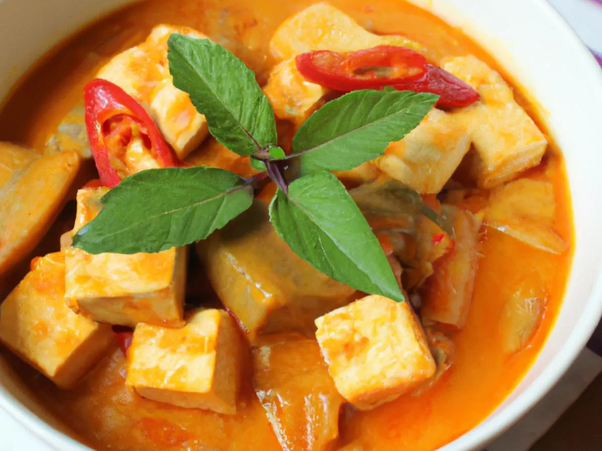 Tofu Red Curry Tofu Red Curry