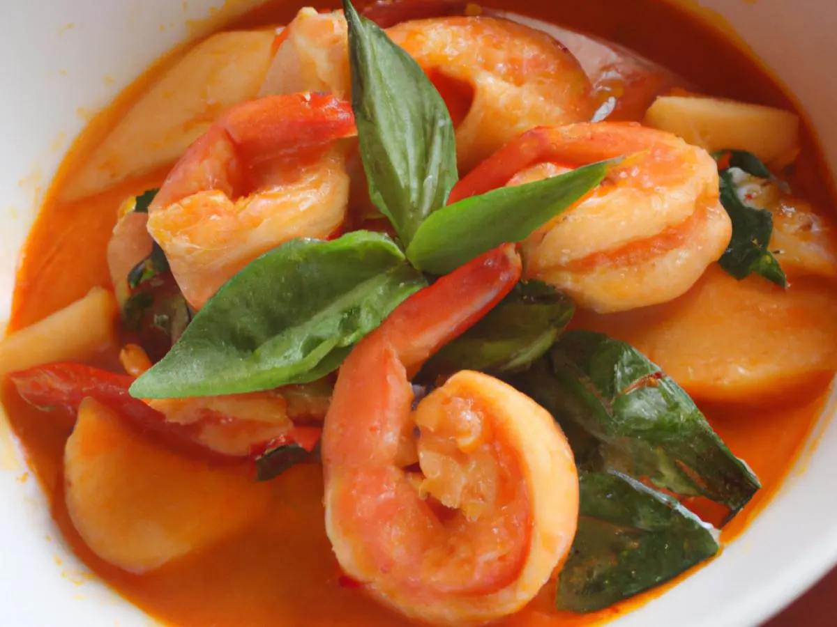 Shrimp Red Curry Shrimp Red Curry