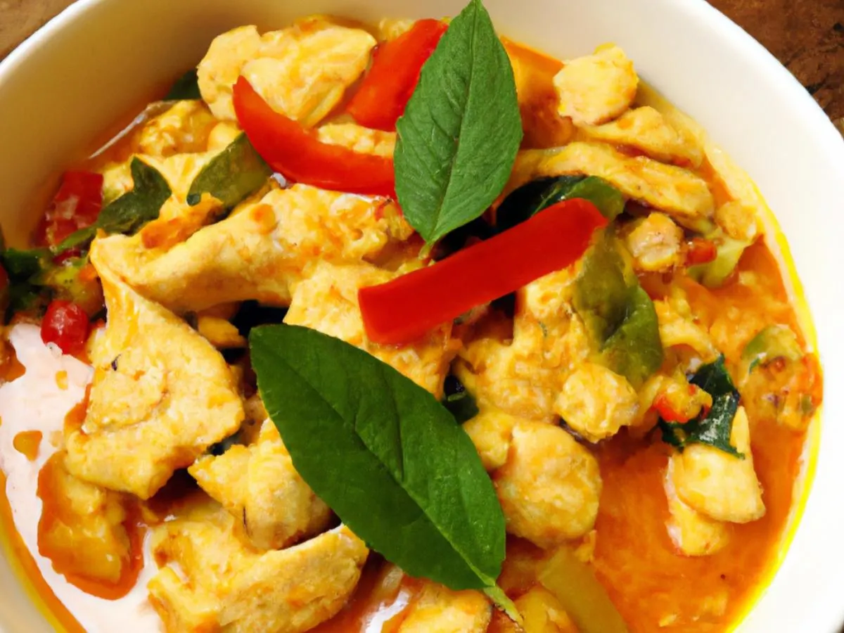 Chicken Panang Curry Chicken Panang Curry