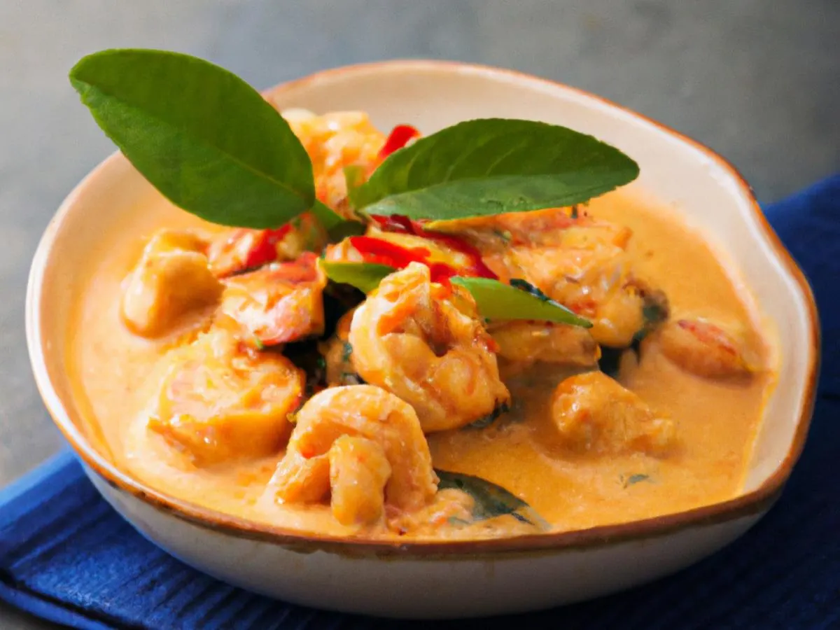 Shrimp Panang Curry Shrimp Panang Curry