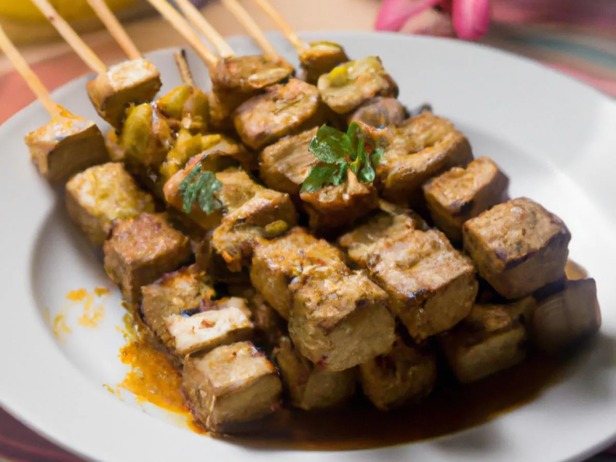 Tofu Satay Tofu Satay