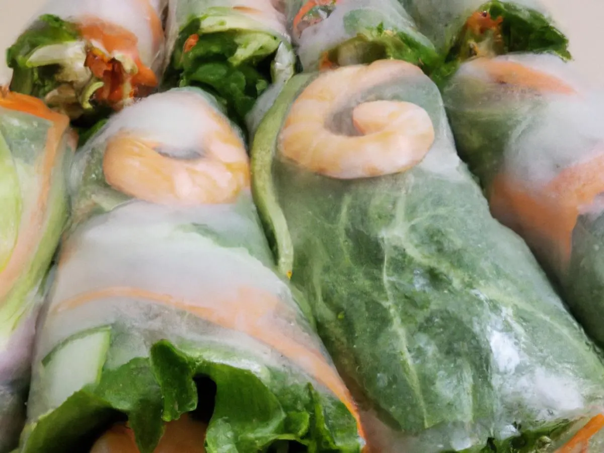 Shrimp Fresh Spring Rolls Shrimp Fresh Spring Rolls