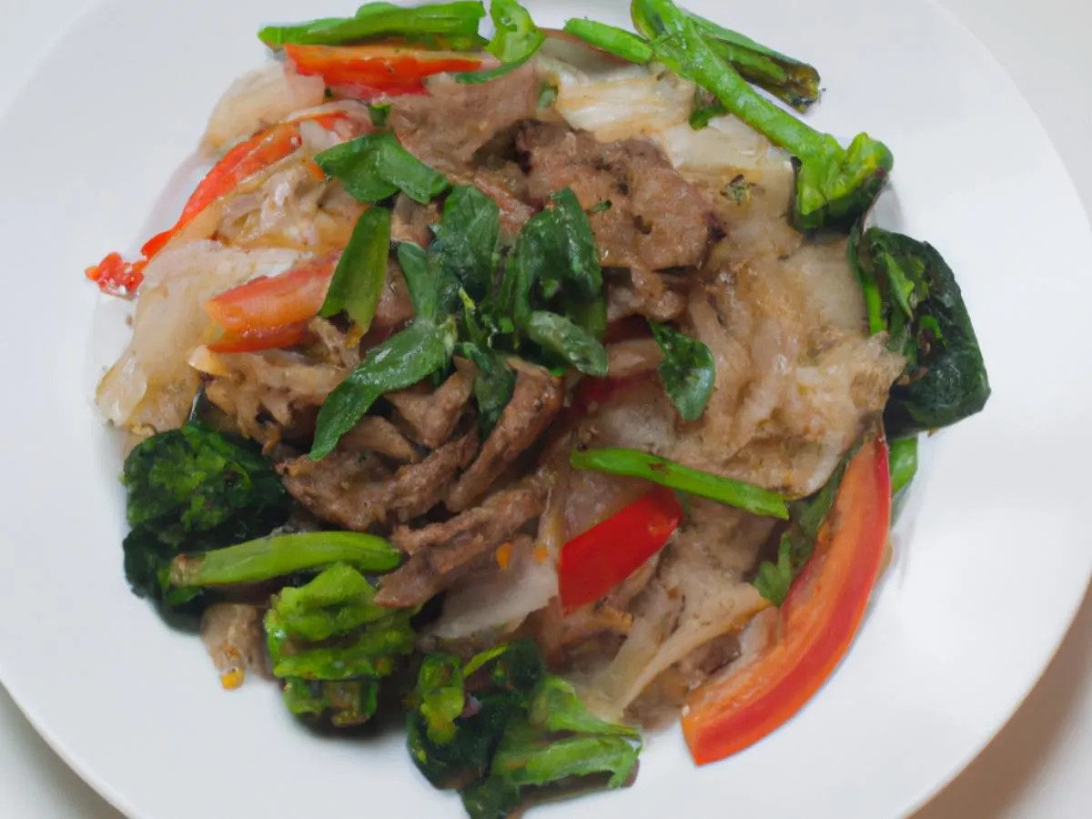 Beef Pad Kee Mow Beef Pad Kee Mow