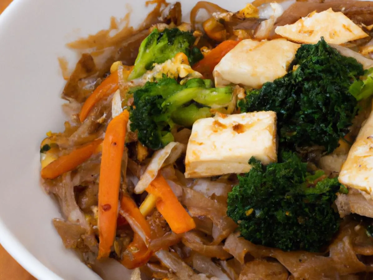 Tofu Pad See Iew Tofu Pad See Iew