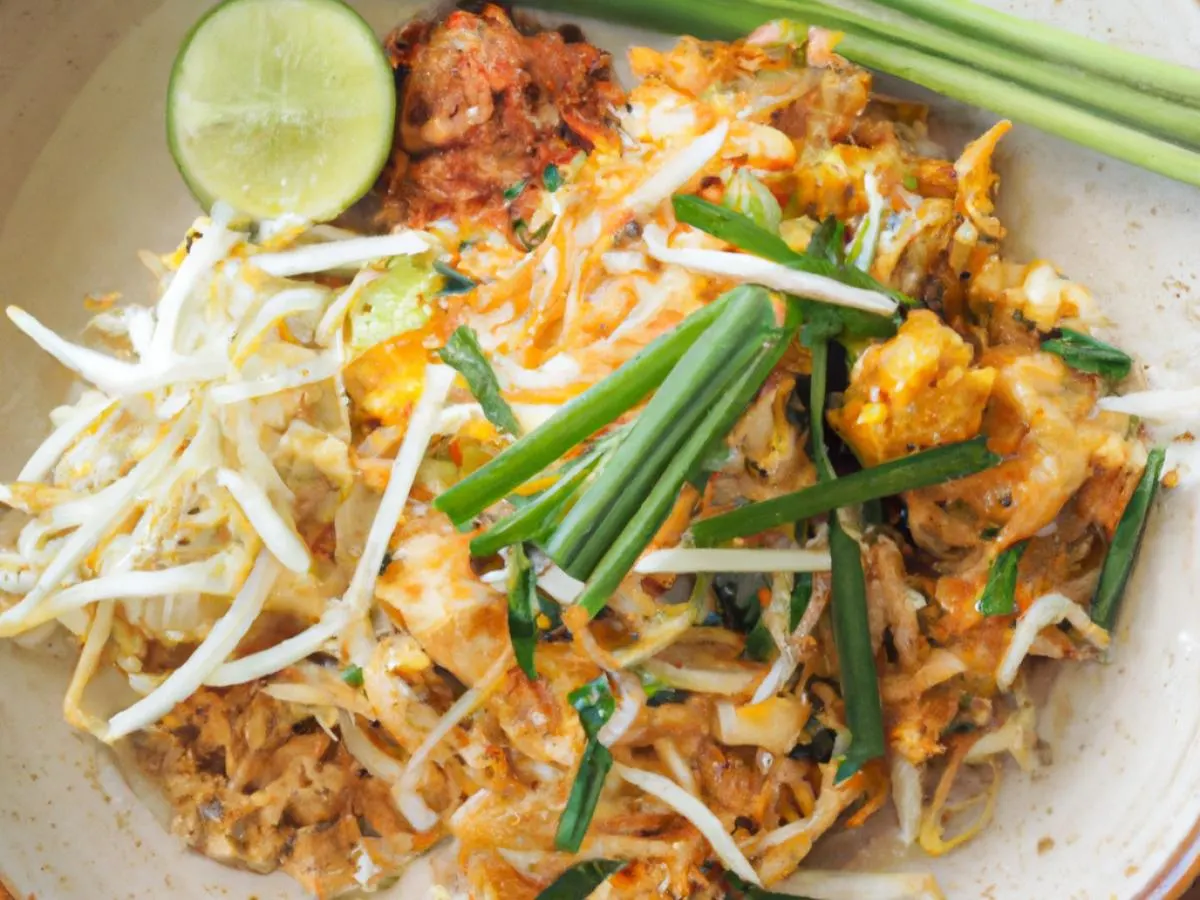 Chicken Pad Thai Chicken Pad Thai