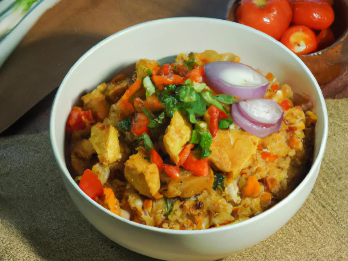 Tofu Basil Fried Rice (Medium Spice) Tofu Basil Fried Rice (Medium Spice)