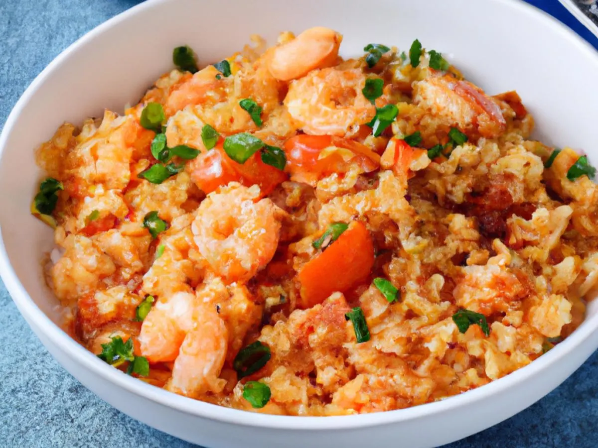 Shrimp Cajun Fried Rice (Medium Spice) Shrimp Cajun Fried Rice (Medium Spice)