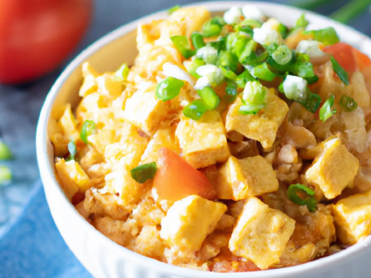 Tofu Thai Fried Rice Tofu Thai Fried Rice