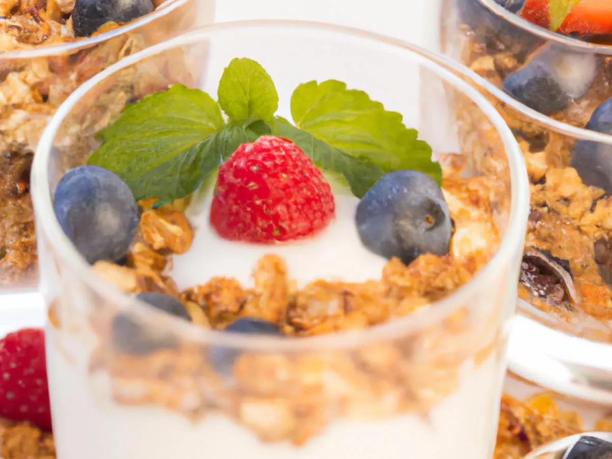 Individual Yogurt Parfait Individual Yogurt Parfait