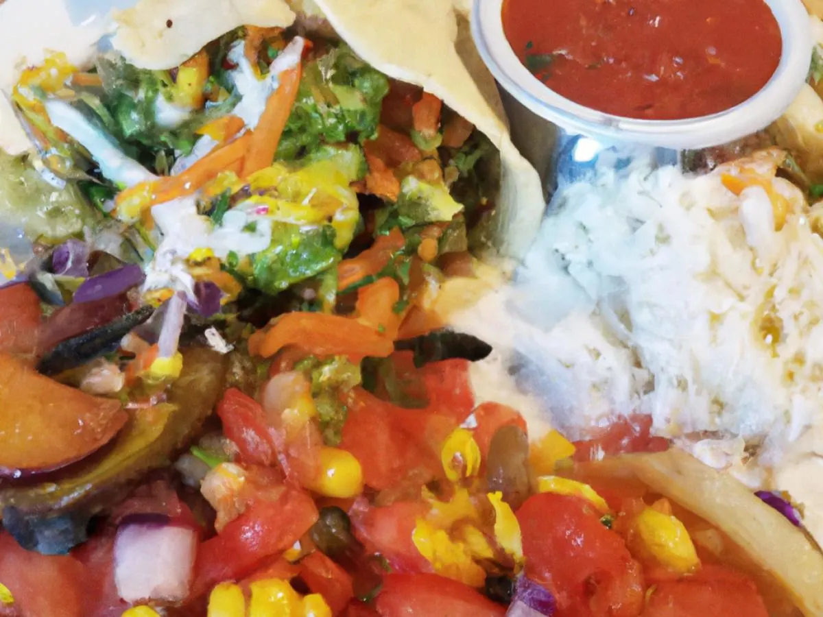 Sauteed Vegetables Taco Plate (vegan) Sauteed Vegetables Taco Plate (vegan)