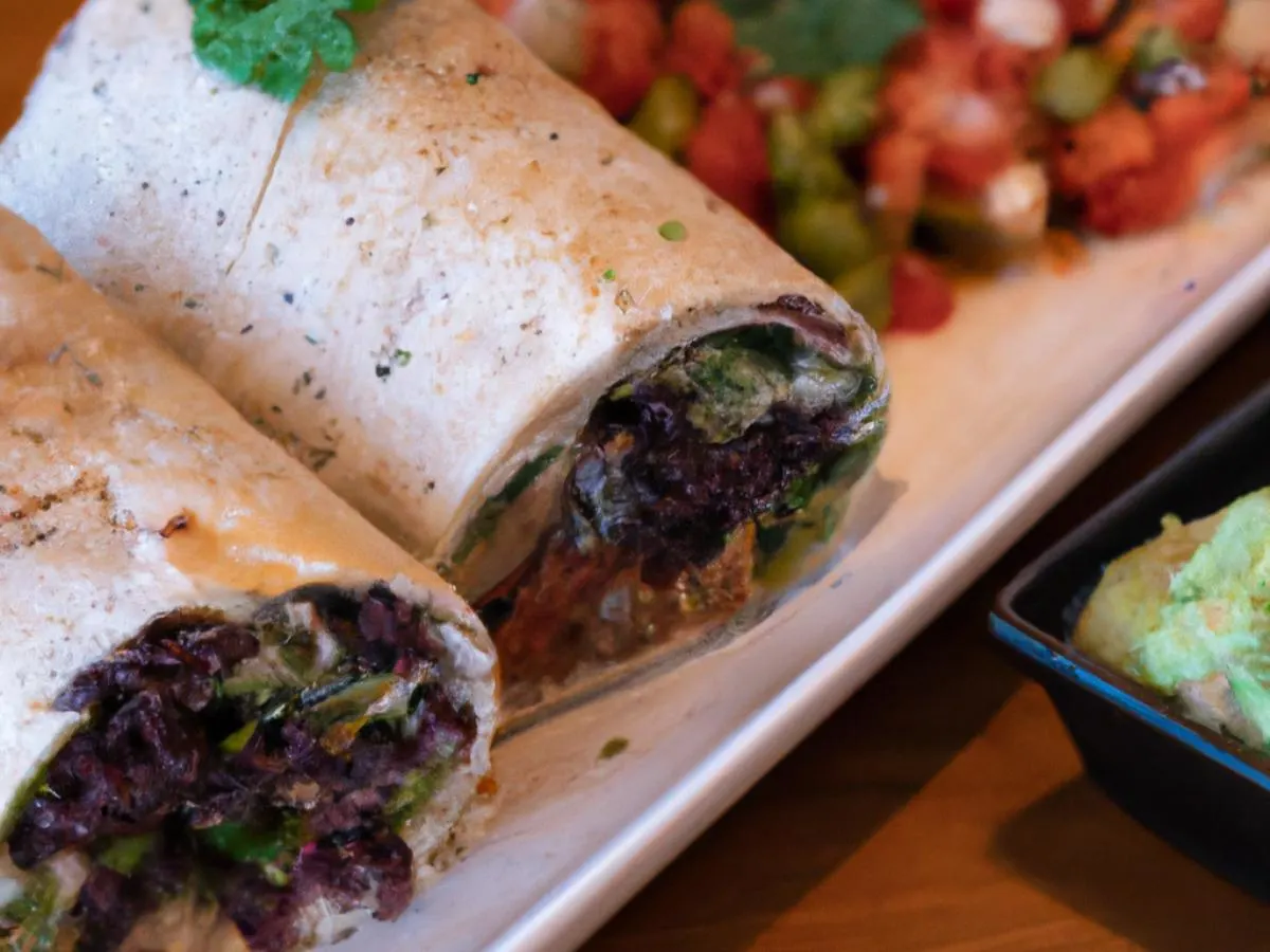Vegan Veggie Burrito Boxed Meal Vegan Veggie Burrito Boxed Meal