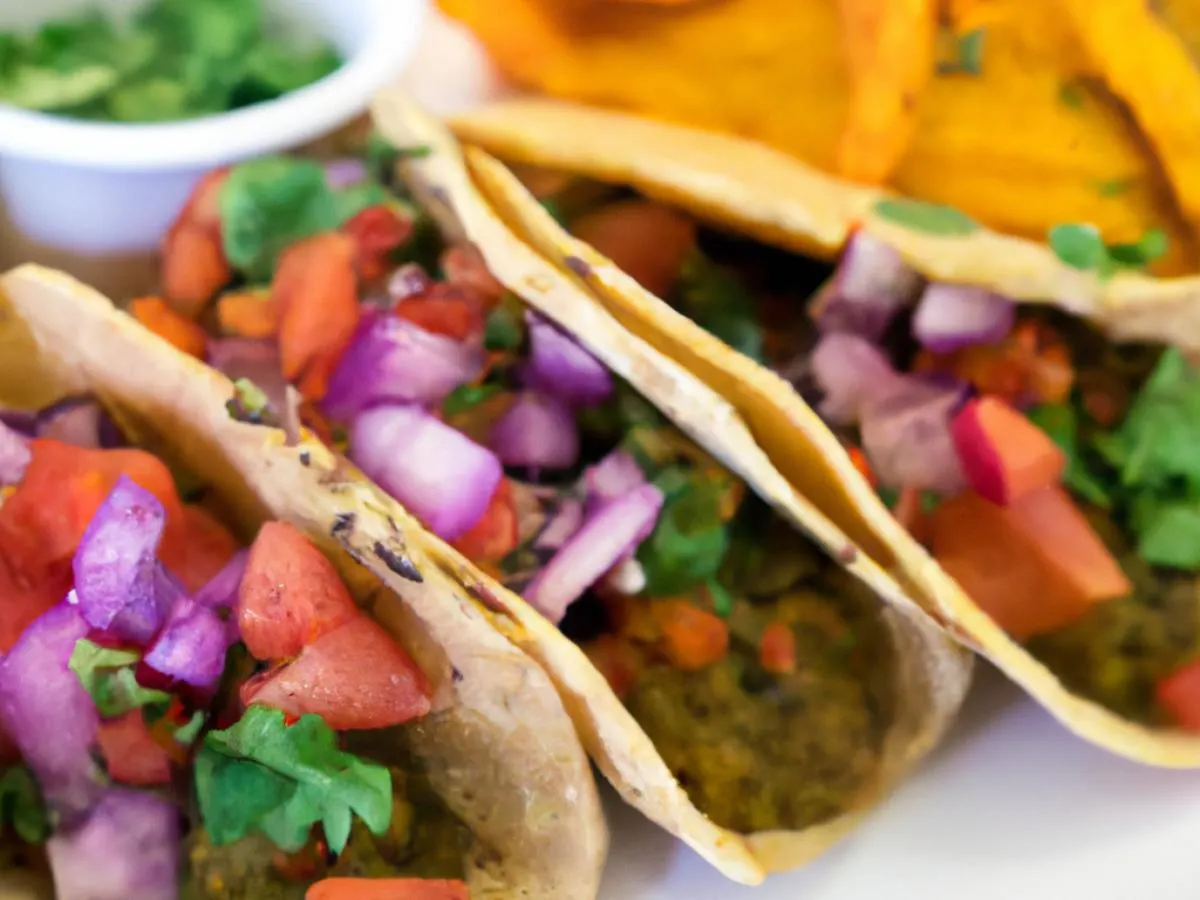 Vegan Veggie Tacos Boxed Meal Vegan Veggie Tacos Boxed Meal