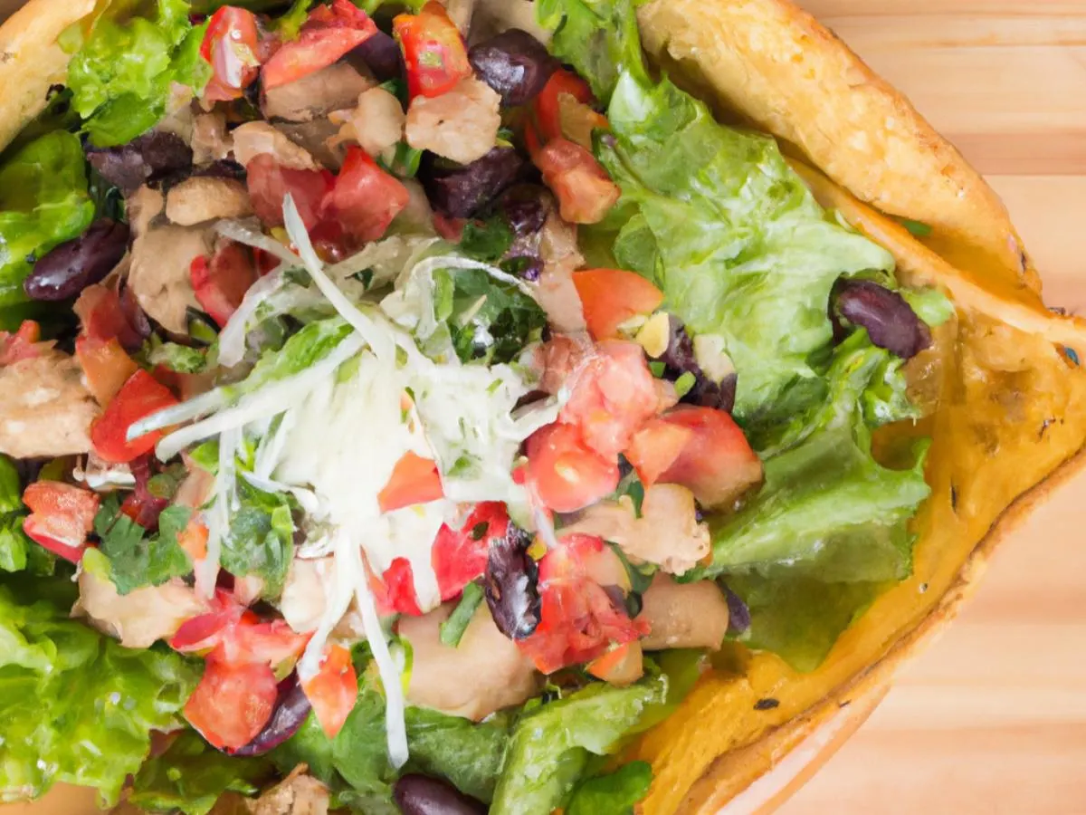 Dairy-free Braised Chicken Taco Salad Boxed Meal Dairy-free Braised Chicken Taco Salad Boxed Meal