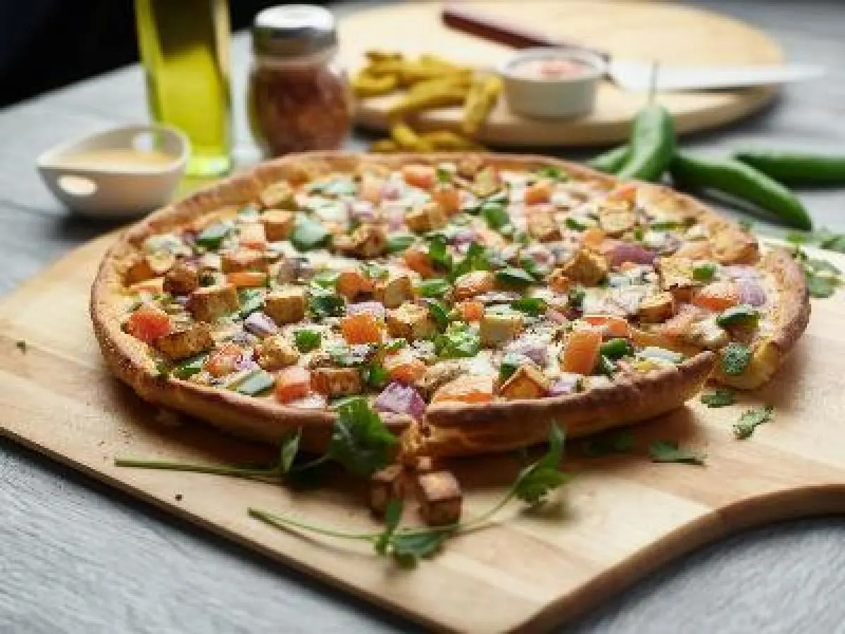 Paneer Tikka Masala Pizza [21 oz]