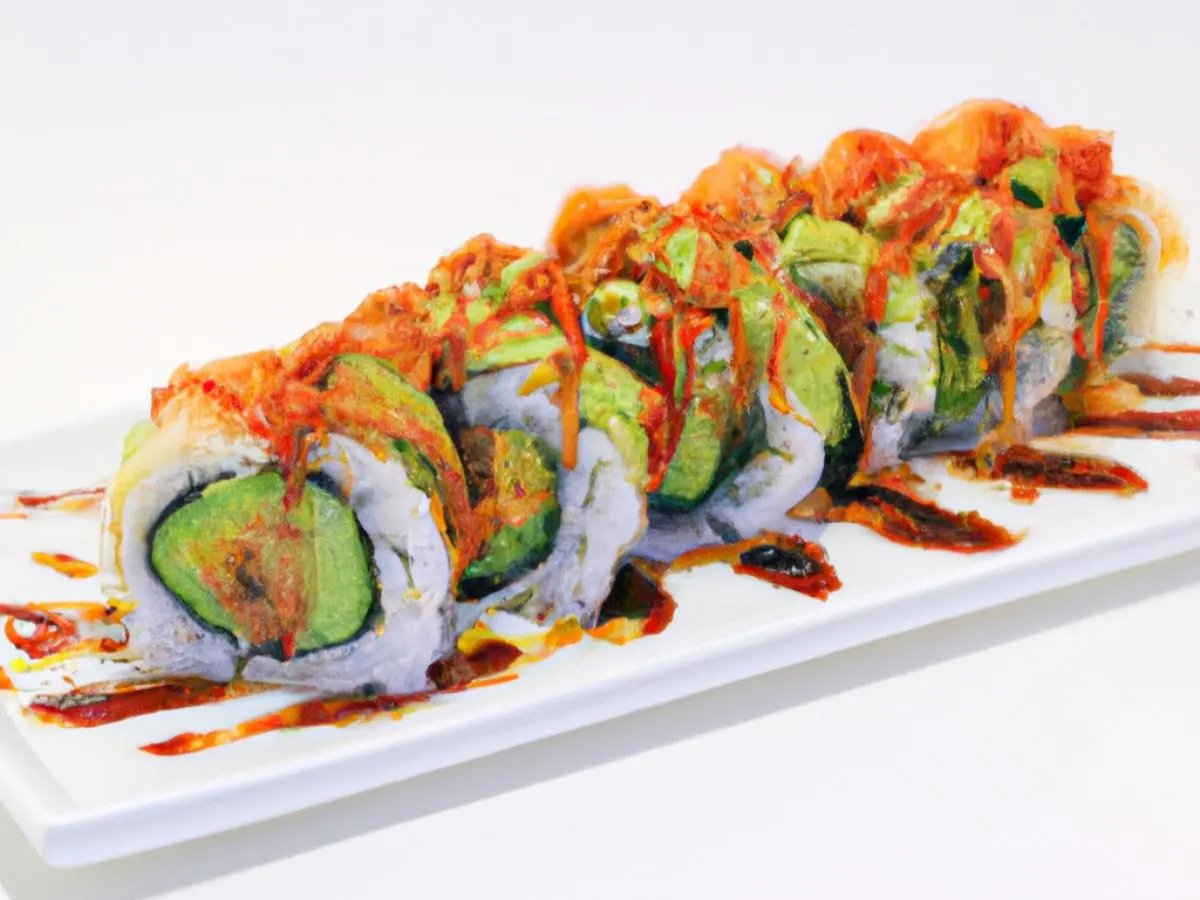 Salmon Crunchy Roll Salmon Crunchy Roll