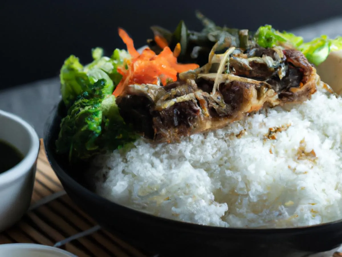 Garlic Spare ribs over Rice Garlic Spare ribs over Rice