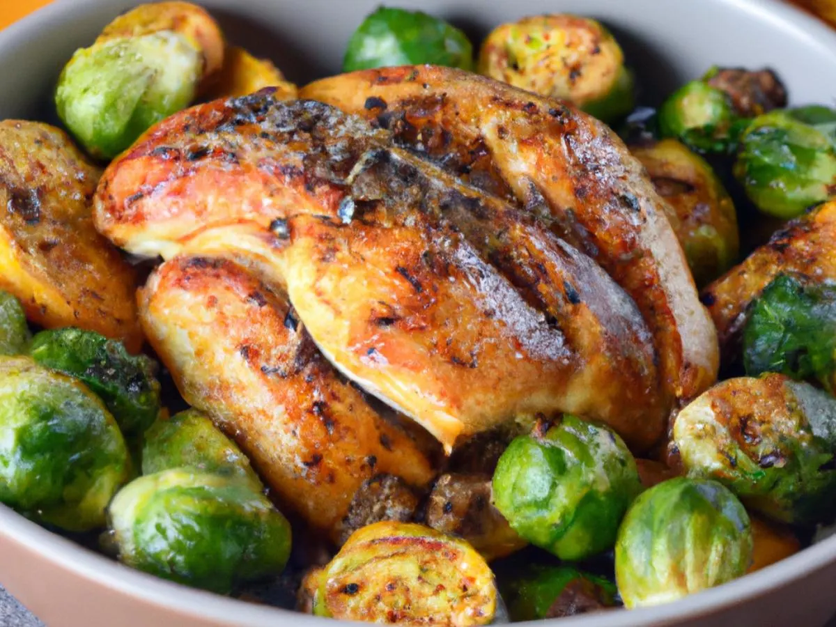 Special Diet - (Olive Oil) - Roasted Chicken, Butternut Squash & Brussel Sprouts Special Diet - (Olive Oil) - Roasted Chicken, Butternut Squash & Brussel Sprouts