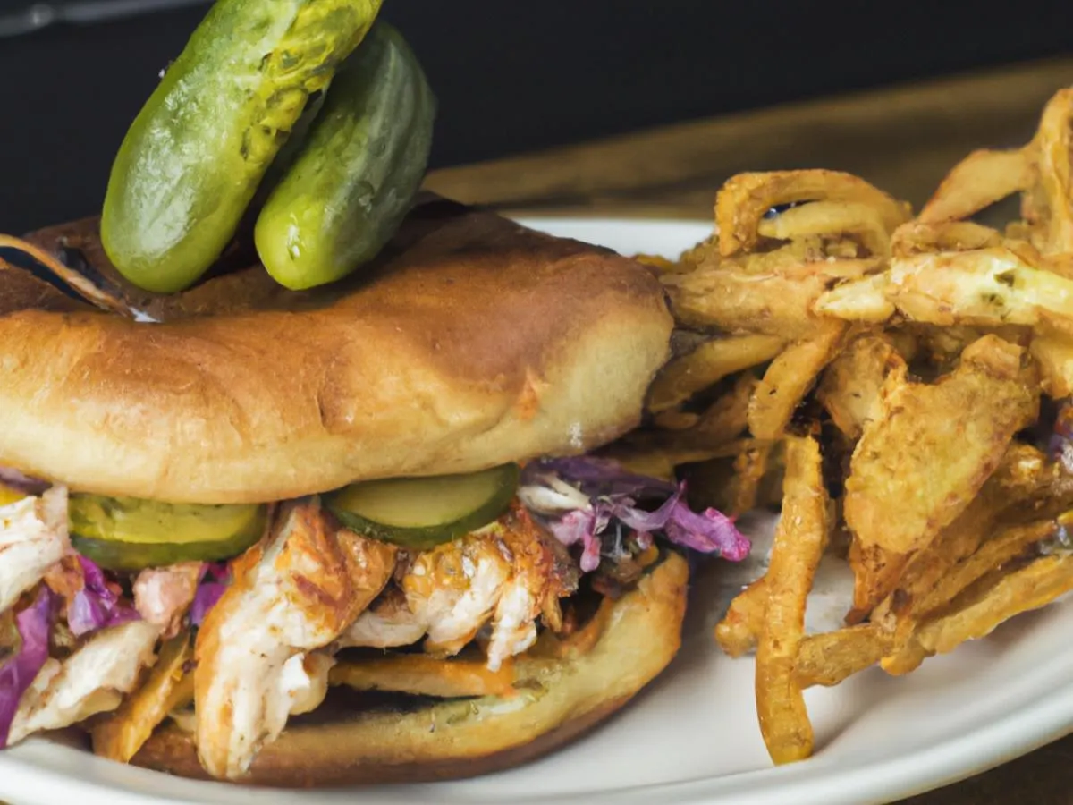 Grilled Chicken Sando & Sweet Smoked Green Beans Grilled Chicken Sando & Sweet Smoked Green Beans