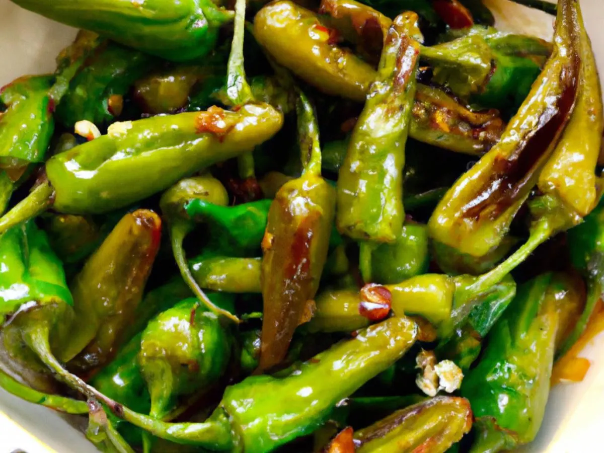 Blistered Shishito Peppers Blistered Shishito Peppers