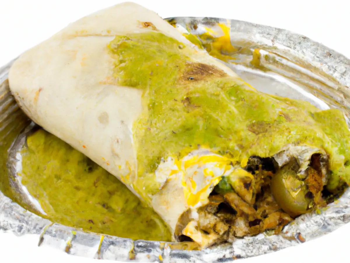 Chile Verde Burrito