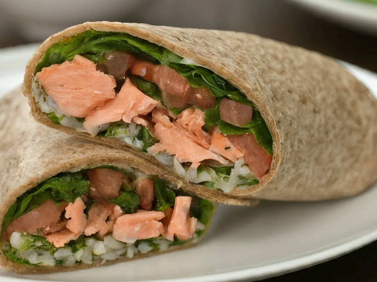 Wild Salmon Wrap