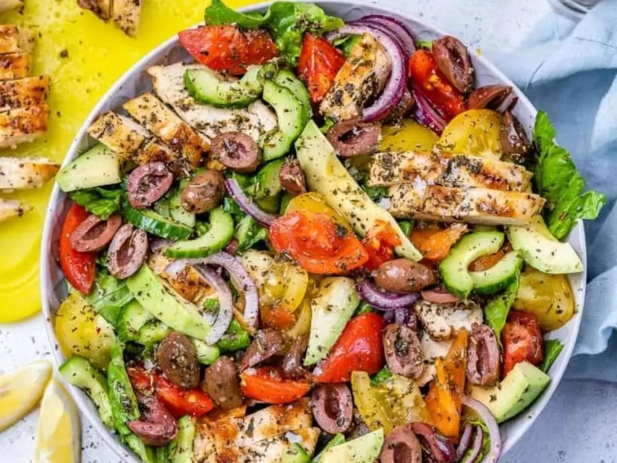 Mediterranean Chicken Salad Box Mediterranean Chicken Salad Box
