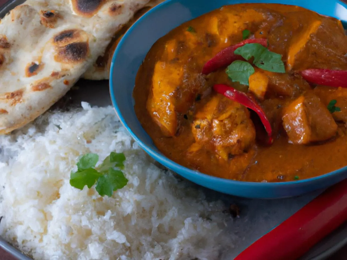 Chicken Goan Curry Boxed Meal Chicken Goan Curry Boxed Meal