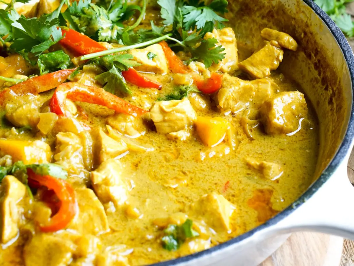 Chicken Mango Ginger Curry Chicken Mango Ginger Curry