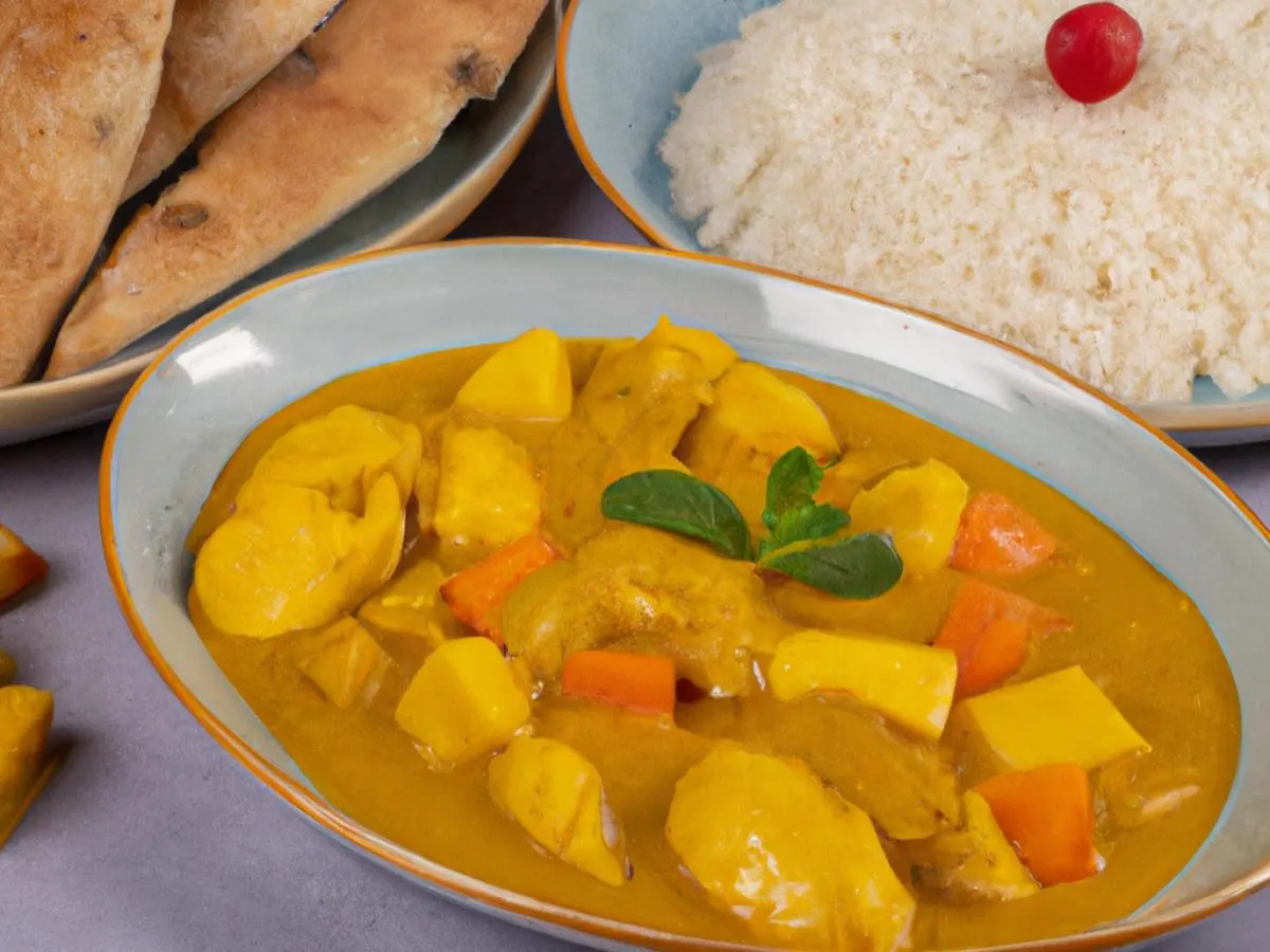 Chicken Mango Ginger Curry Boxed Meal Chicken Mango Ginger Curry Boxed Meal