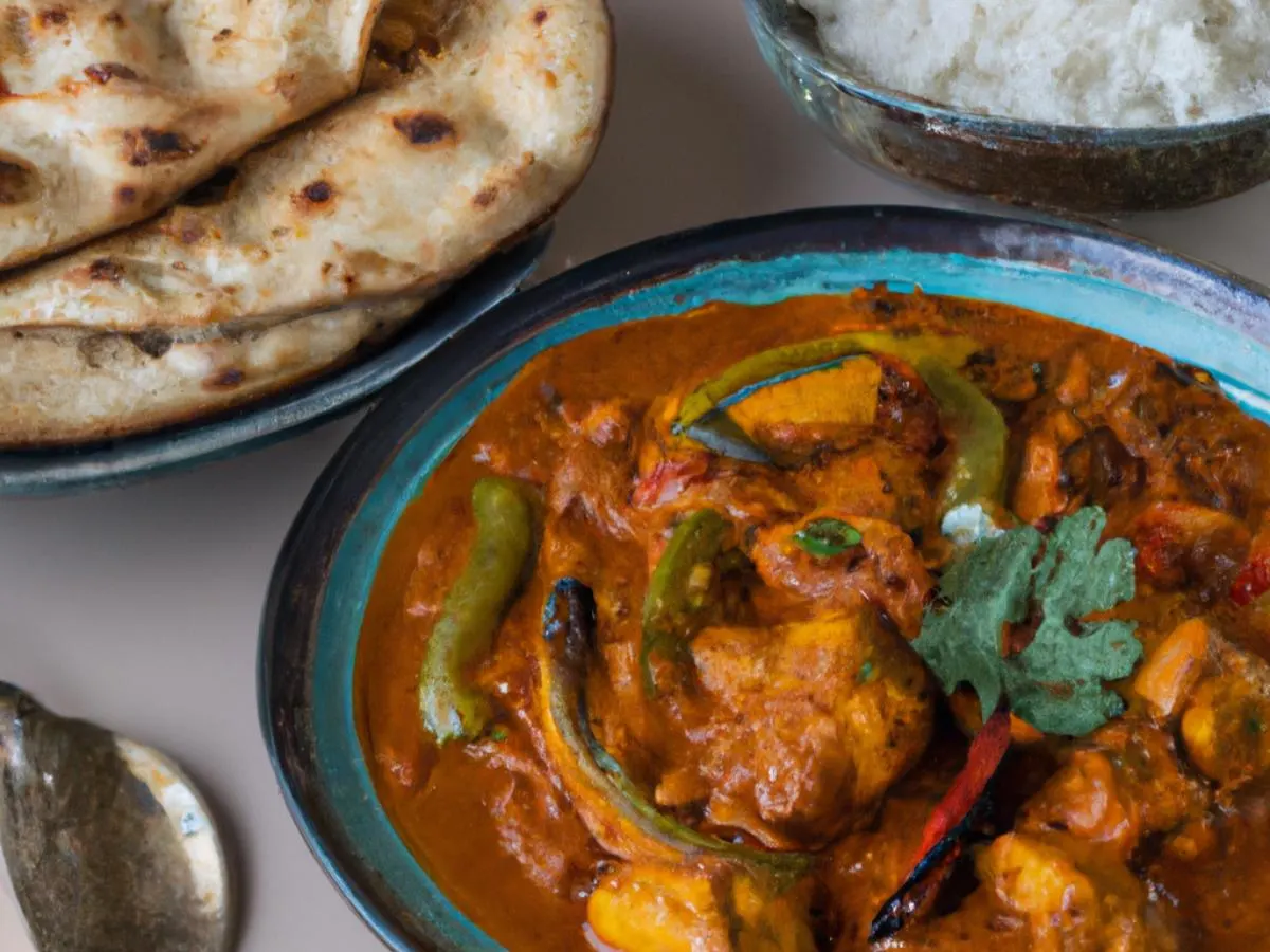 Chicken Madras Masala Curry Boxed Meal Chicken Madras Masala Curry Boxed Meal