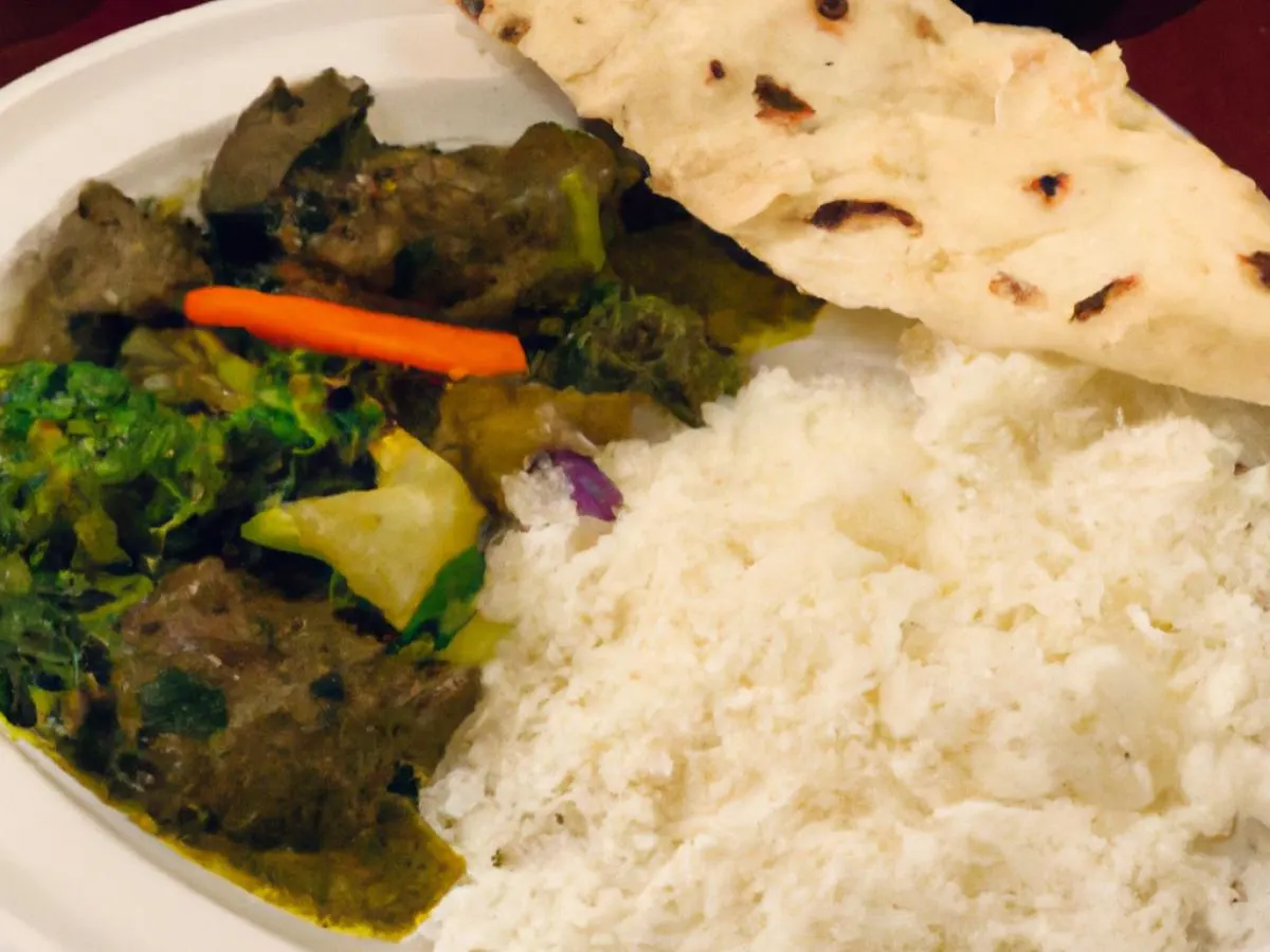 Lamb Saag Boxed Meal Lamb Saag Boxed Meal