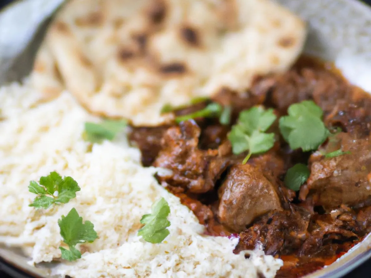 Lamb Chettinad Boxed Meal Lamb Chettinad Boxed Meal