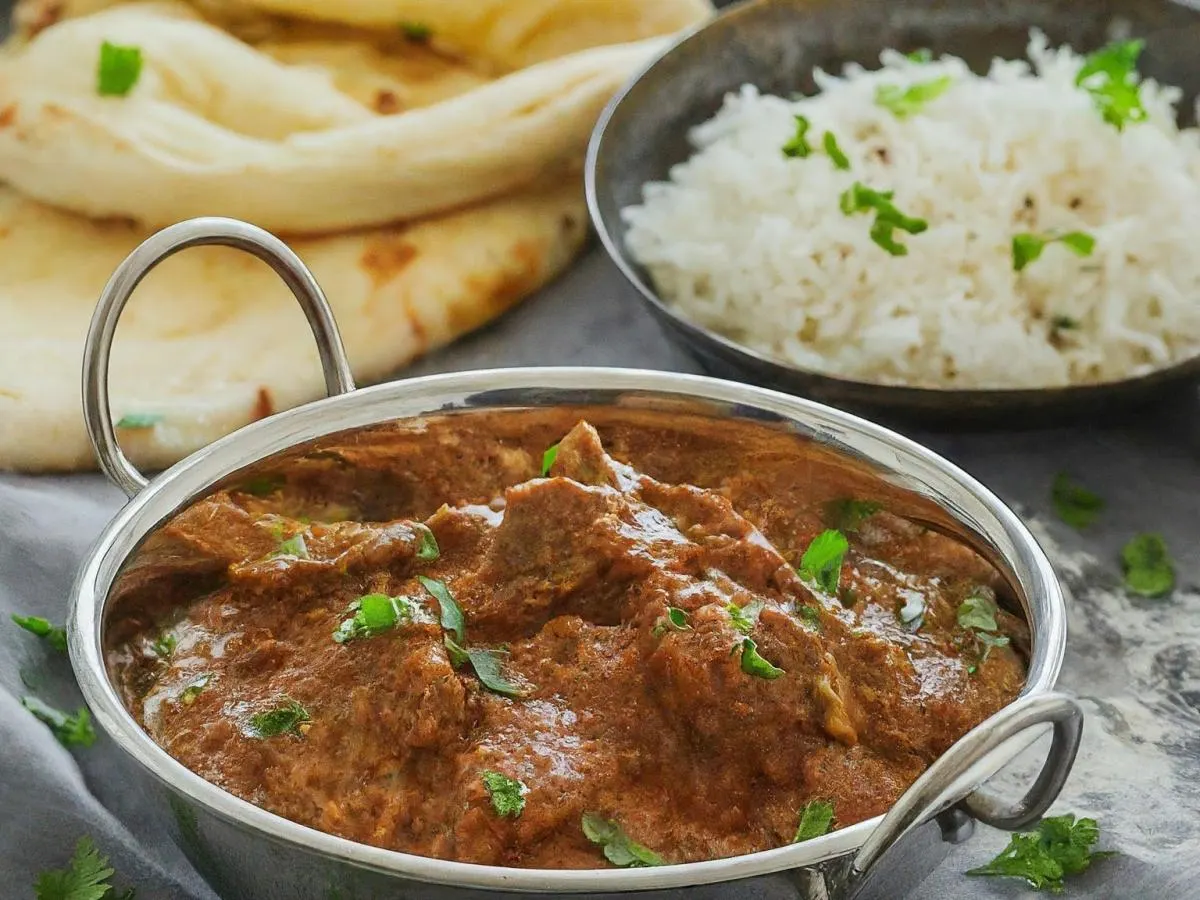 Lamb Kadai Boxed Meal Lamb Kadai Boxed Meal