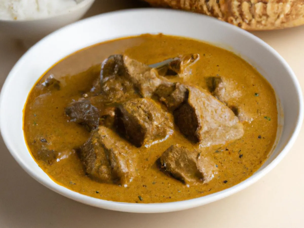 Beef Ginger Malai Curry Boxed Meal Beef Ginger Malai Curry Boxed Meal