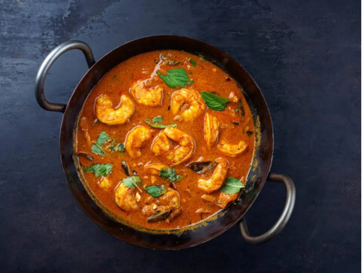 Shrimp Rogan Josh Boxed Meal Shrimp Rogan Josh Boxed Meal