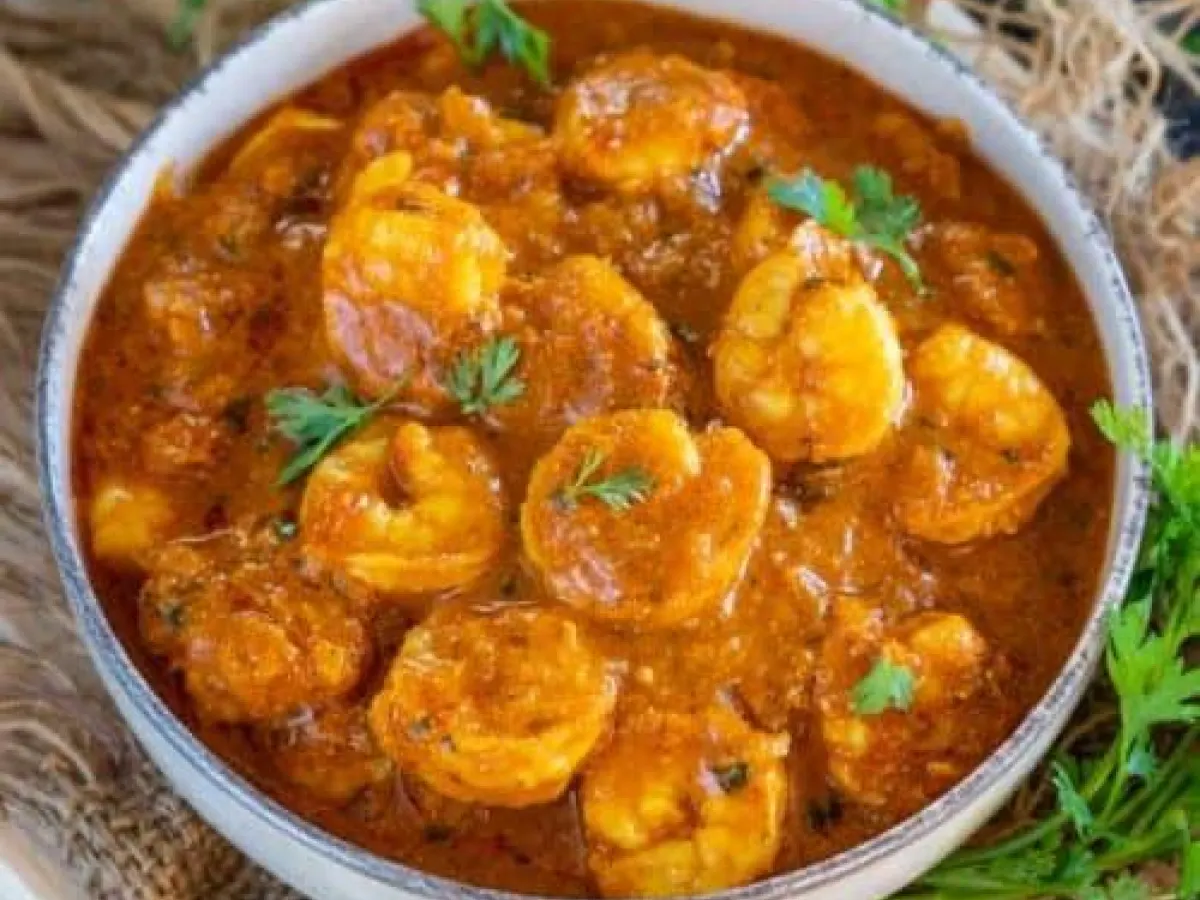 Shrimp Nilgiri Korma Shrimp Nilgiri Korma