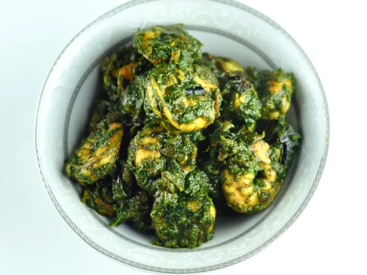 Shrimp Gongura Shrimp Gongura