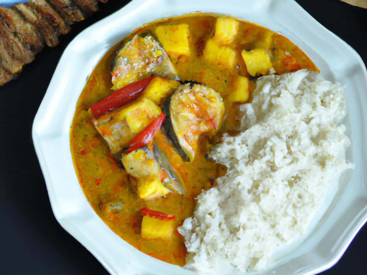 Fish Mango Ginger Curry Fish Mango Ginger Curry