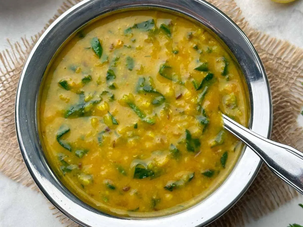 Spinach Dal Spinach Dal