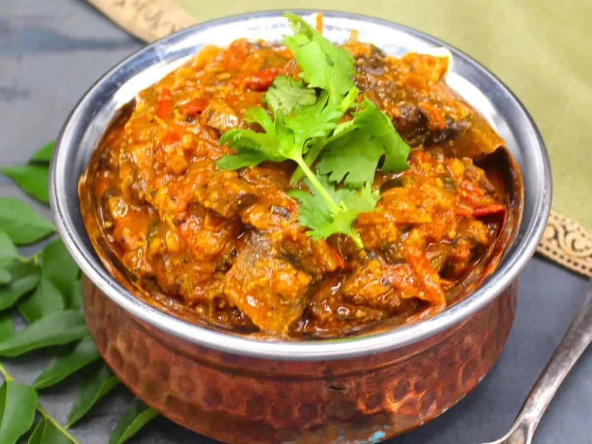 Mushroom Chettinad Boxed Meal Mushroom Chettinad Boxed Meal